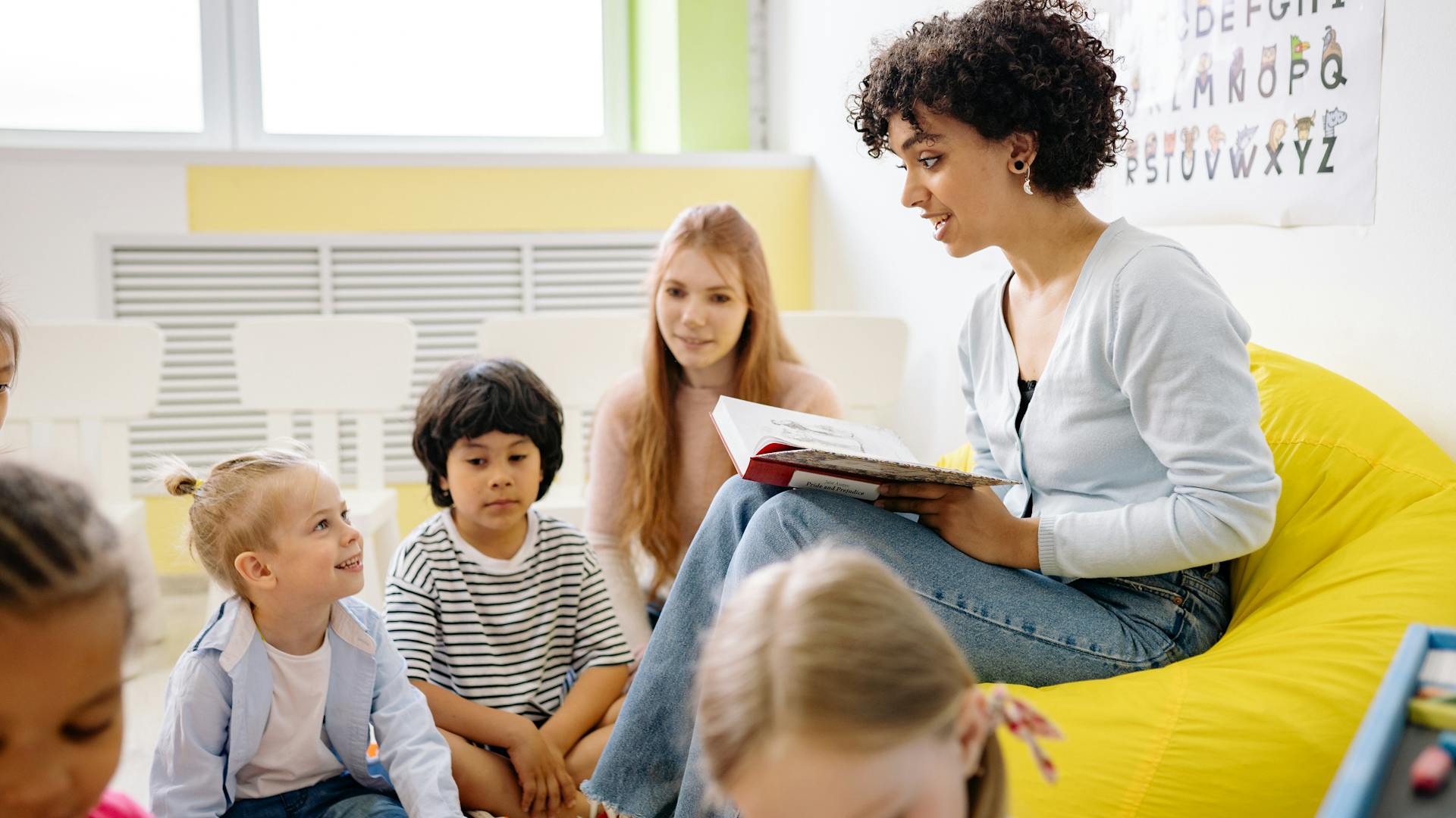 Students in classroom